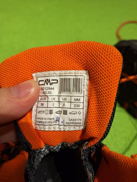 Turistické topánky, 36