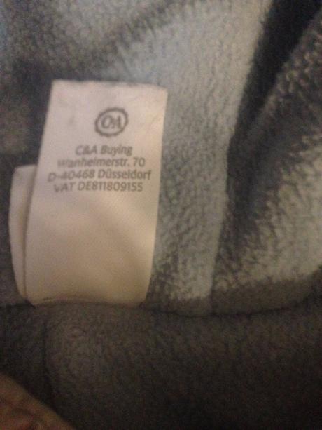 Detský zimný overal, c&a,68