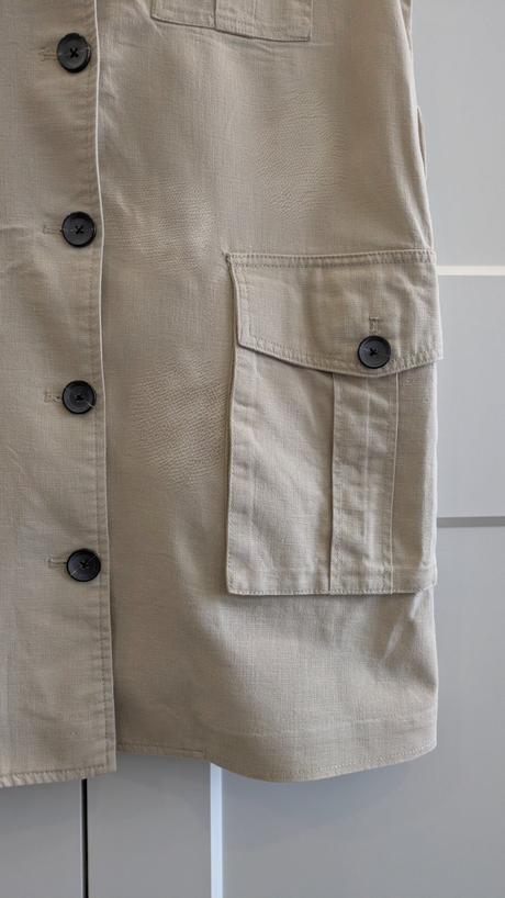 Béžové safari šaty zara, zara,s