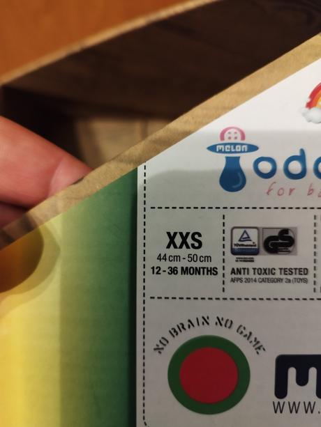 Cyklistická detská prilba v. 44-50 cm zn. toddler,