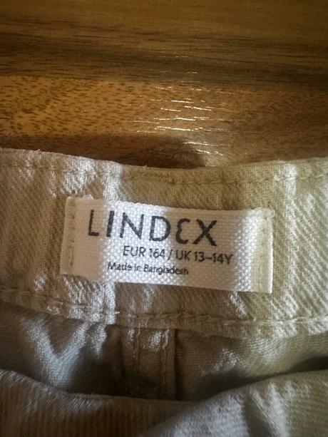 Kapsáčové béžové nohavice, lindex,164