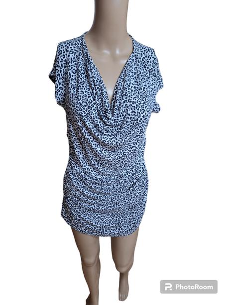 Dámske tigrované šaty, m