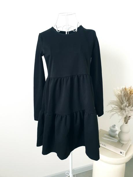 Čierne šaty xs, sinsay,xs