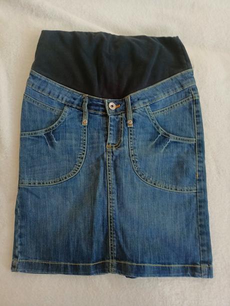 Tehotenská sukňa a pančušky, h&m,s