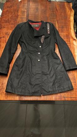 Kabát, trenčkot, prechodný značkový, xs