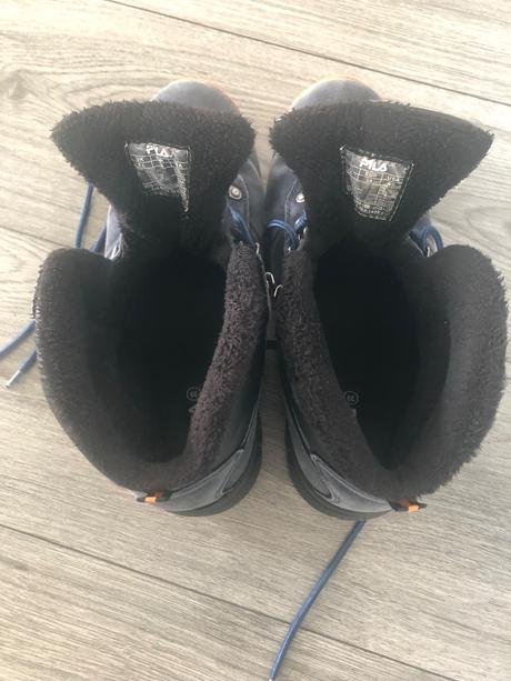 Topánky na zimu, fila,39