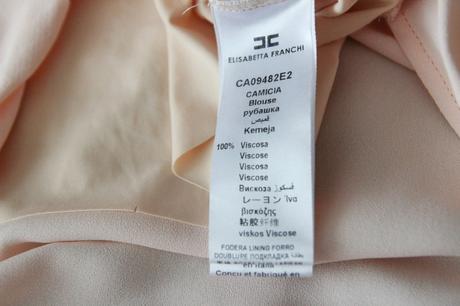 Luxusná ružová blúzka, elisabetta franchi, xs