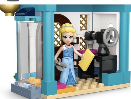 Lego disney princezné popoluška ariel jasmin zla, 