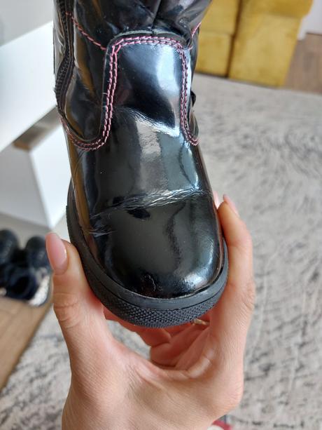 Teplucke cizmycky pre slecnu, ren but,27