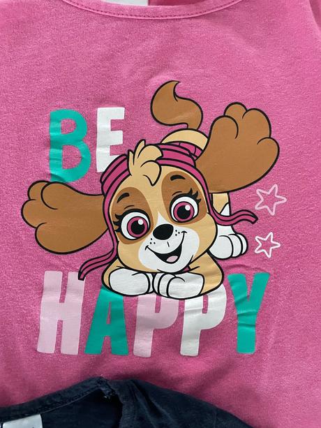 2x tričko paw patrol, v. 110/116, nickelodeon,110