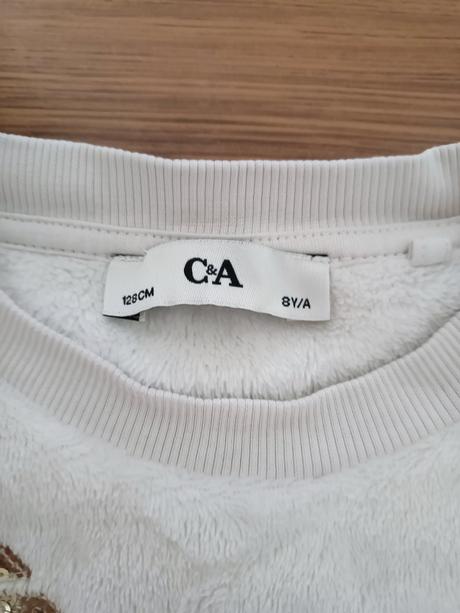 Huňatá mikinka, c&a,128