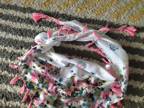 Zvieratková šatka 110/128, h&m,110