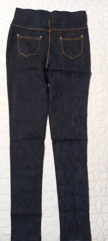 Čierne riflove legíny s/m, m / s