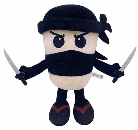 Plyšový tralalero tralala brainrot cappucino assas,