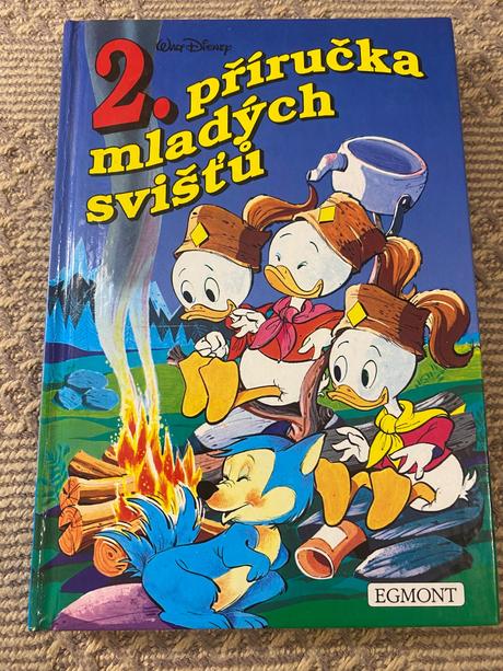 Walt disney 2. příručka mladých svišťů egmont, 