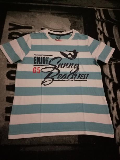 Pásikavé tričko v.134/140, pepperts,134