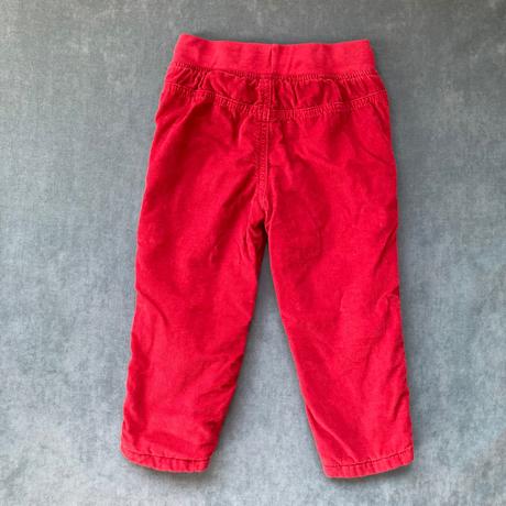 Zateplene mencestraky, cervene, kuniboo,92