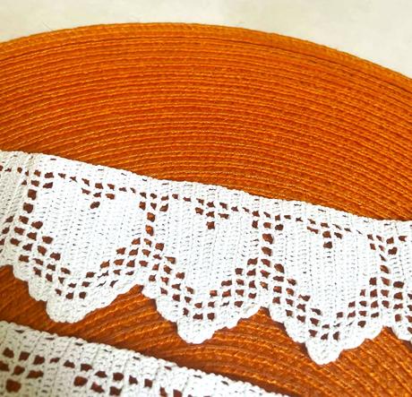 Háčkovaná vitrážka 4 ks,