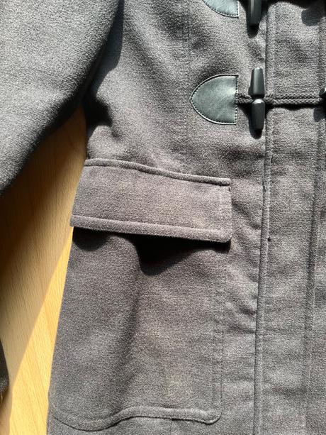 Tmavosivý kabát h&m, h&m,38