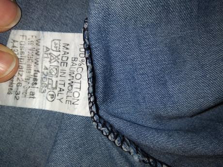 Riflové s volanom cez plecia, m