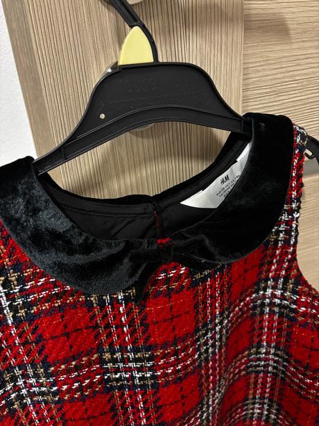 Vianočné šaty z h&m, h&m,128