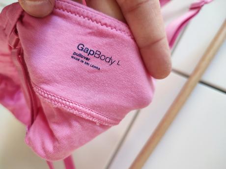 Letná podprsenka - braletka, gap,l