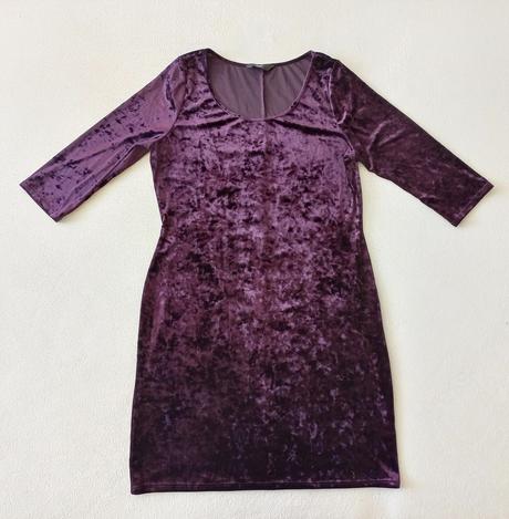 Zamatové šaty, f&f,40