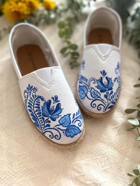 Ručne maľované tenisky, 36 - 42