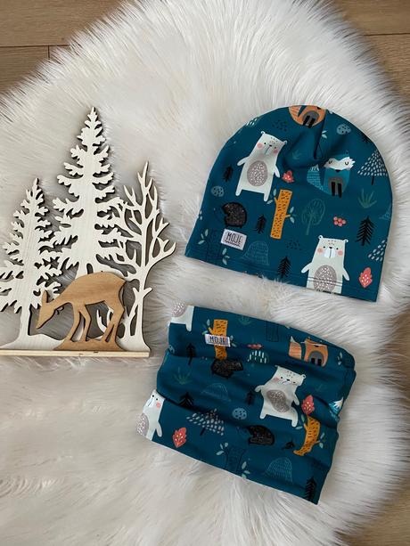 Set ciapka a nakrcnik, 50 - 158