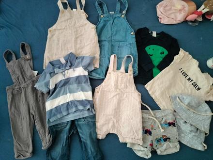 Mix letný balíček h&m veľkosť 74, 68–80