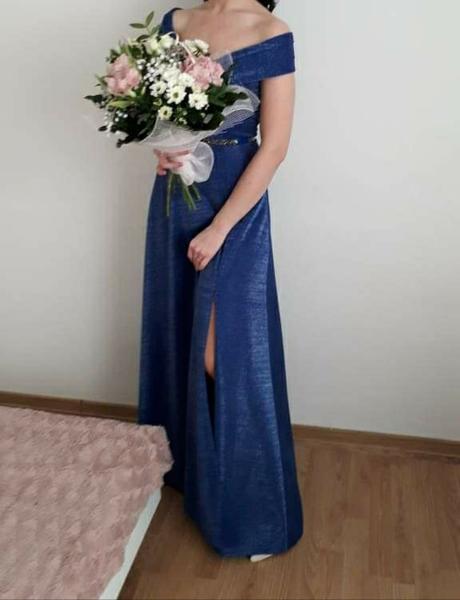 Predám dámske spoločenské krásne šaty, 36