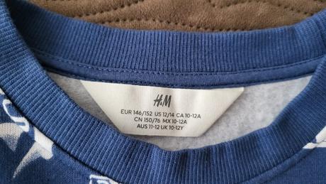 Mikina velk. 146/152, h&m,146