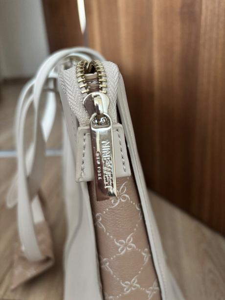 Krémová kabelka nine west, nine west
