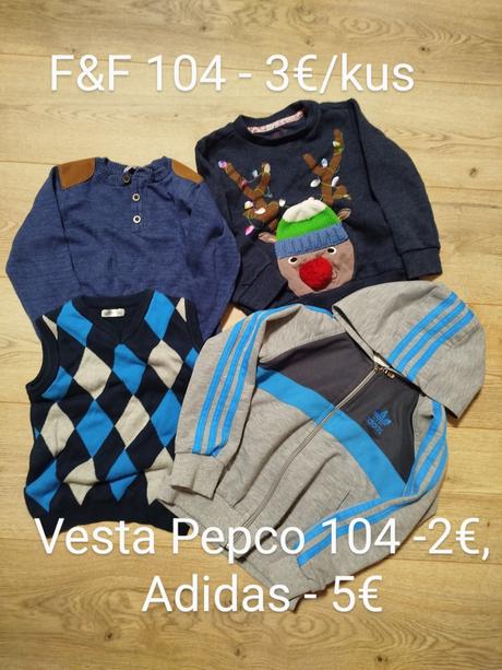 Oblečenie veľkosť 104, 104–116
