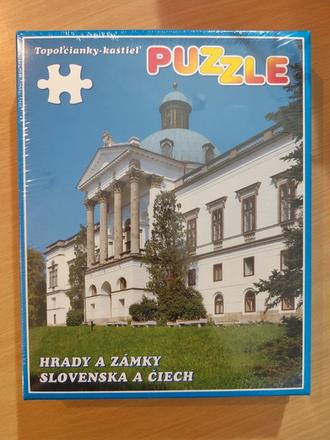 Puzzle topoľčianky - kaštieľ, 