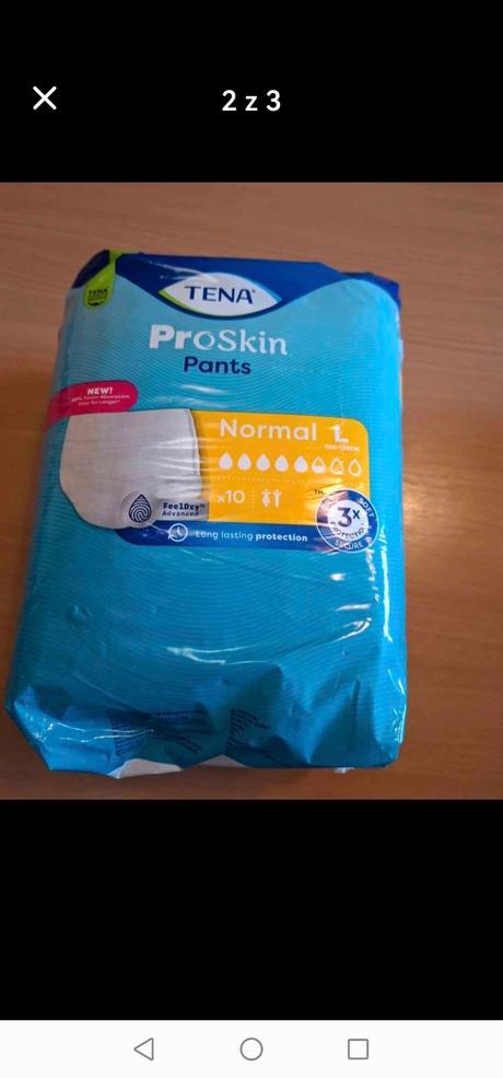 Tena inkontinenčne nohavičky unisex veľ. l, 
