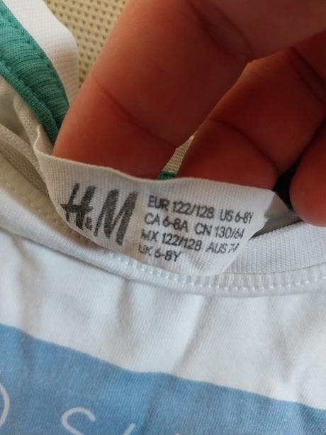 Tričko dino, h&m,122