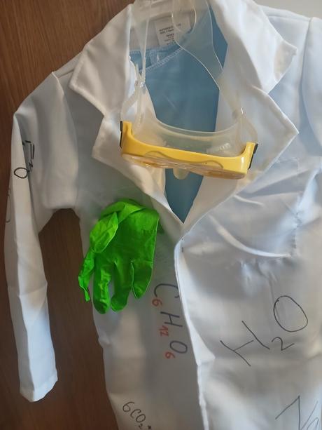 Karnevalové kostým vedec, 