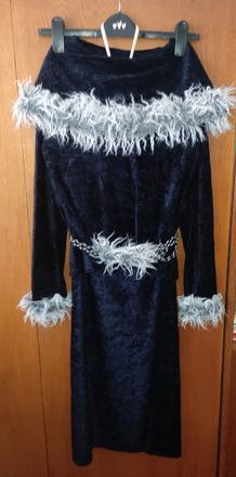 Efektný set top a sukňa, xs