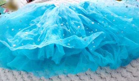 Bohatá trblietava tutu sukňa, 110
