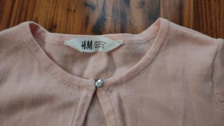 Upletove bolerko, h&m,134