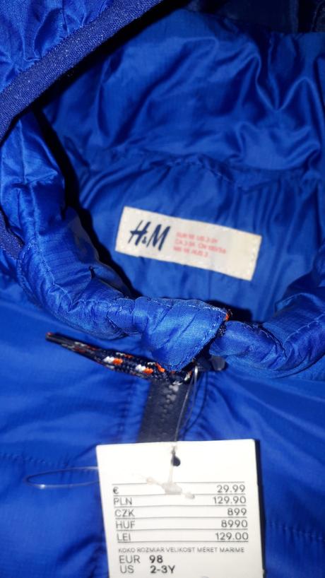 Bunda, h&m,98