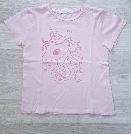 Tričko krátky rukáv pre dievčatá, 110