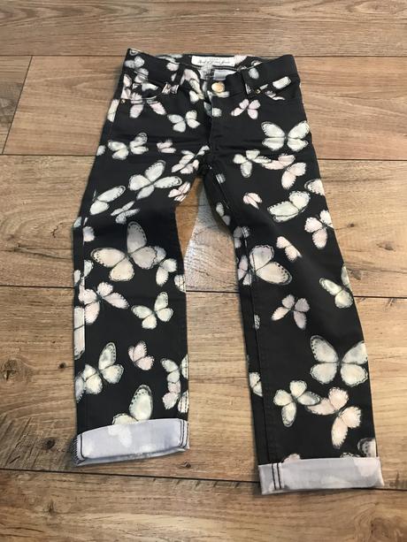 Dievčenské nohavice, h&m,104