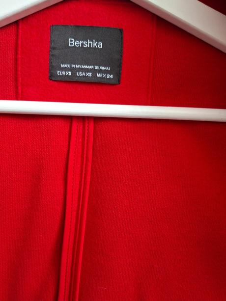 Kabát, bershka,xs