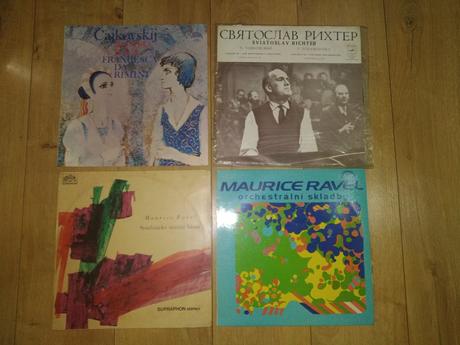 Rôzne vinylové platne, 