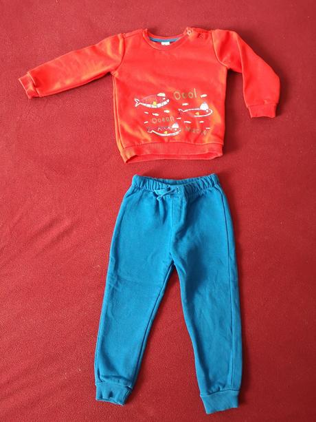 Tepláková súprava rybky teplejšia, 92