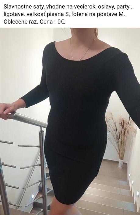 Šaty na večierok, s