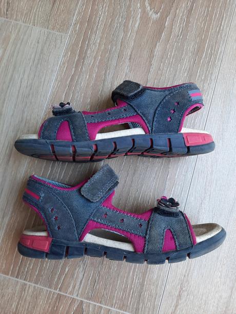 Modroružové sandálky, baťa,31