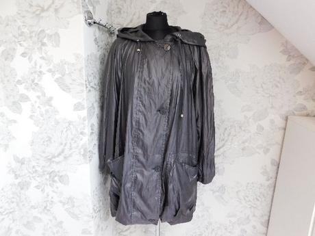 Luxusny damsky vintage oversize plašt, 42